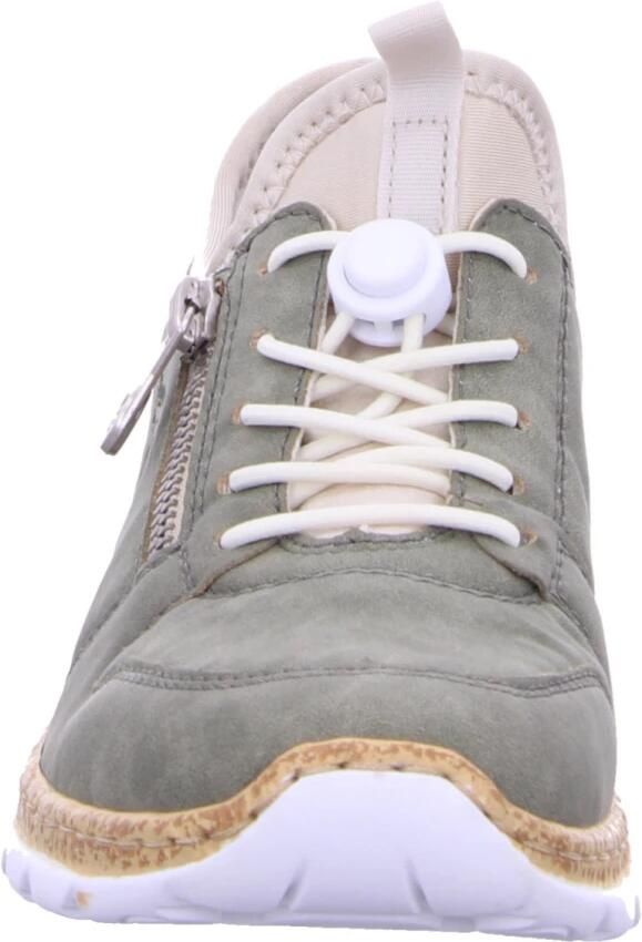 Rieker Slip-on sneakers Vrijetijdsschoen Halfhoge schoen Slipper met lichte loopzool - Foto 2