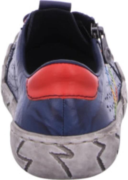 Rieker Sneakers Vrijetijdsschoen lage schoen instapschoen met kleurrijke siersteek - Foto 9