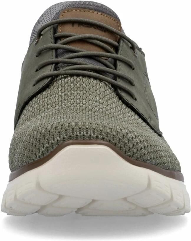 Rieker Slip-on sneakers vrijetijdsschoen lage schoen instapschoen gewatteerde hielafsluiting