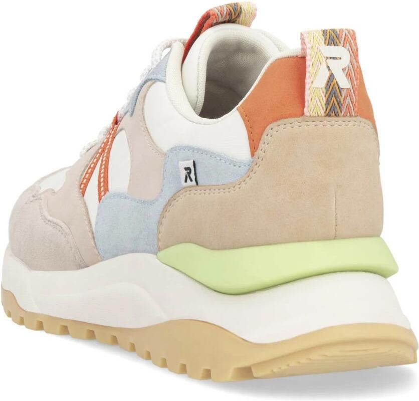 RRieker R-Rieker Sneakers met sleehak Bel Air vrijetijdsschoen lage schoen veterschoen met uitneembaar voetbed - Foto 3