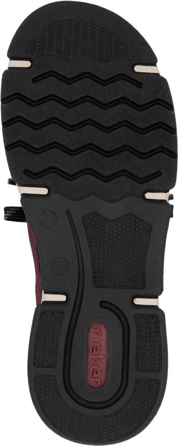 Rieker Slip-on sneakers Instapper halfhoge schoen vrijetijdsschoen met zachte binnenzool - Foto 2