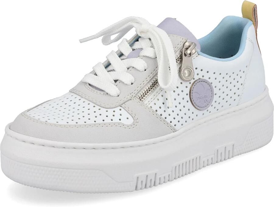 Rieker Sneakers M1905-80 Vrouwen Wit Sneakers - Foto 2