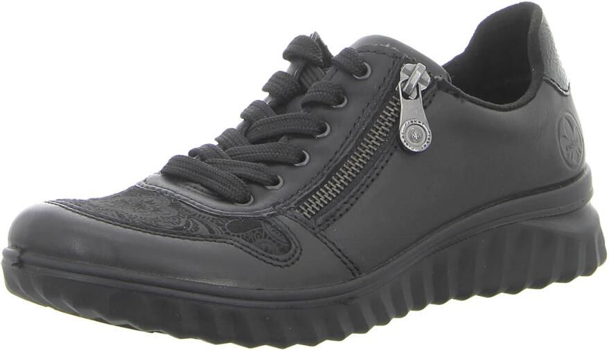 Rieker Sneakers freizeitschoen lage schoen veterschoen met losse zachte inlegzool