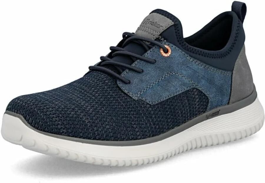 Rieker Heren Instappers B9651-14 Blue - Foto 3