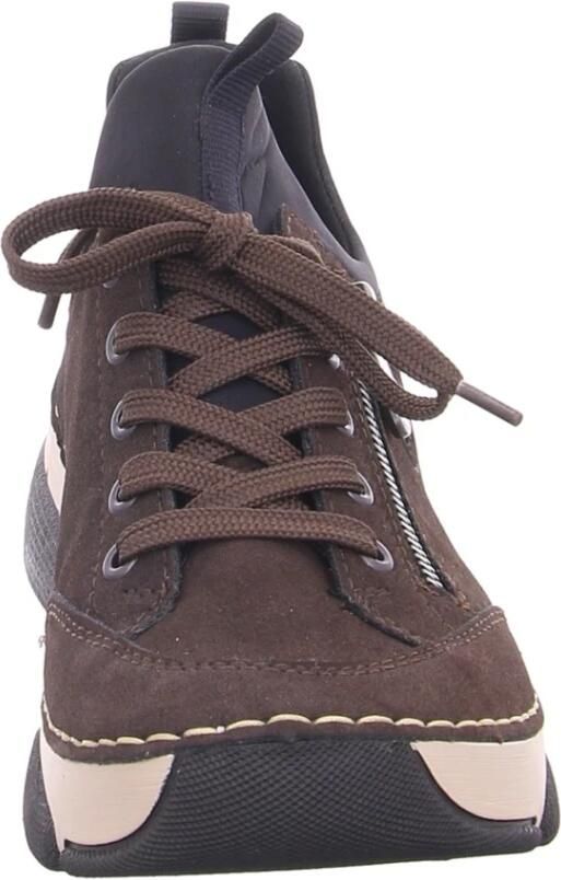 Rieker Veterschoen ' Shoes 45973' donkerbruin - Foto 7
