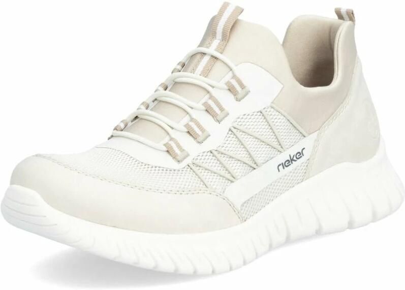 Rieker Slip-on sneakers instappers lage schoen vrijetijdsschoen in vegan uitvoering - Foto 3