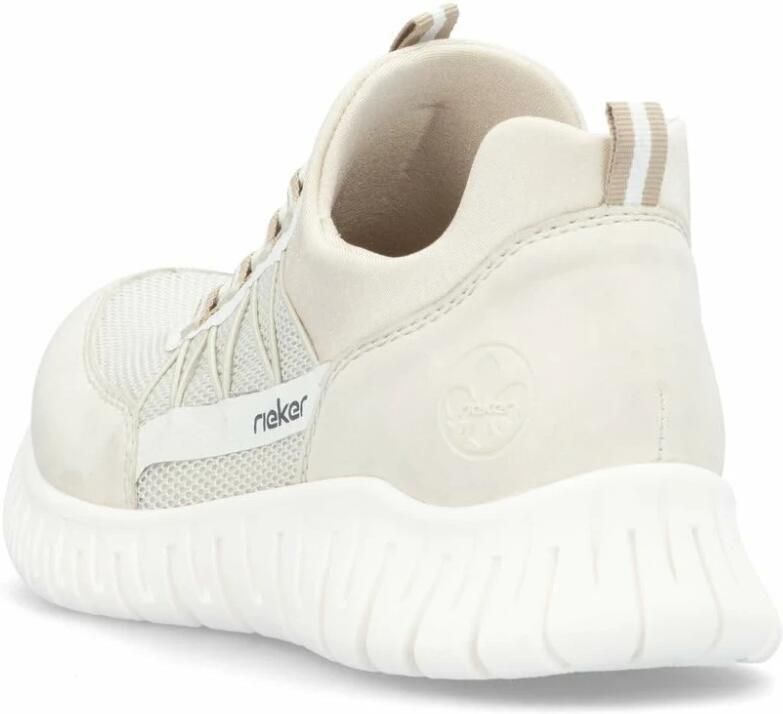 Rieker Slip-on sneakers instappers lage schoen vrijetijdsschoen in vegan uitvoering - Foto 2