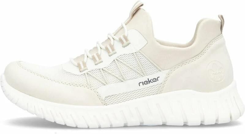 Rieker Slip-on sneakers instappers lage schoen vrijetijdsschoen in vegan uitvoering - Foto 5