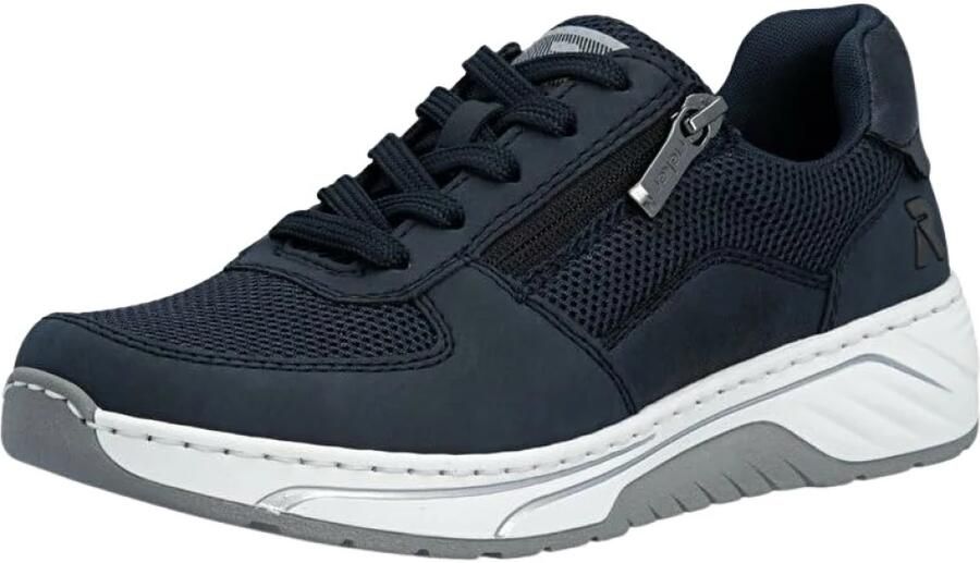 Rieker Dames Sneaker Low Sneaker Casual Comfortabel Memory-Foam 53101-14 Blue - Foto 3