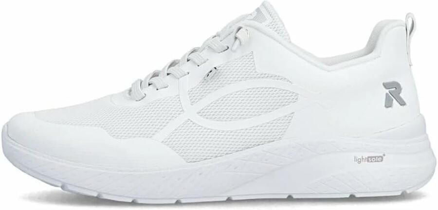 Rieker Dames Sneaker Casual Comfortabel Memory-Foam M8551-80 Wit - Foto 2