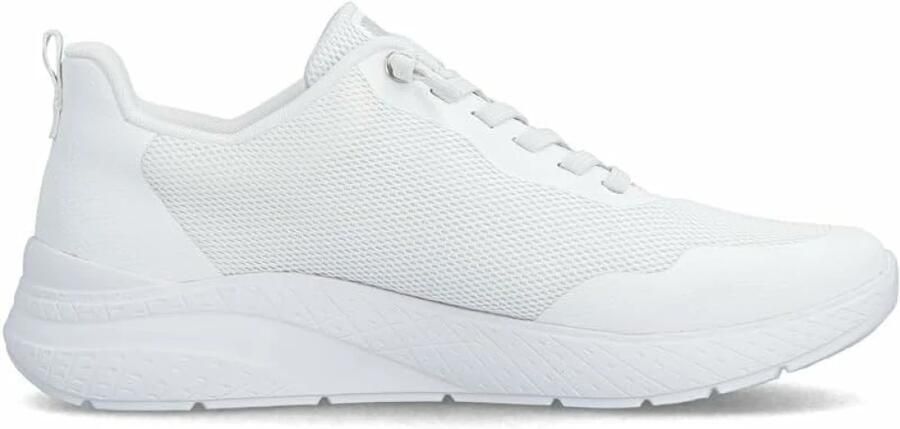 Rieker Dames Sneaker Casual Comfortabel Memory-Foam M8551-80 Wit - Foto 5