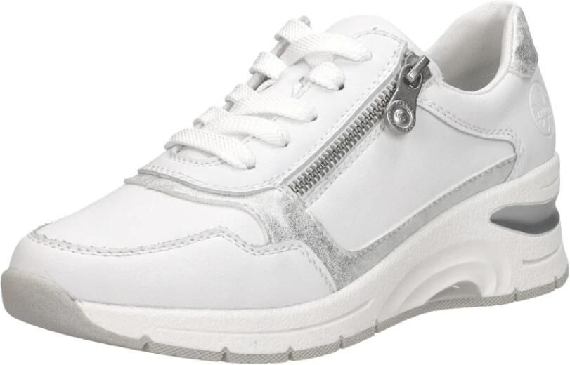 Rieker EVOLUTION Sneakers met gepolsterde schaprand vrijetijdsschoen lage schoen veterschoen - Foto 8