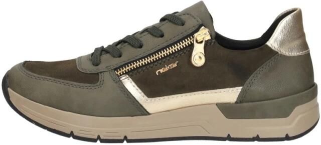 Rieker Sneakers vrijetijdsschoen veterschoen halfschoen met modieuze accenten - Foto 2