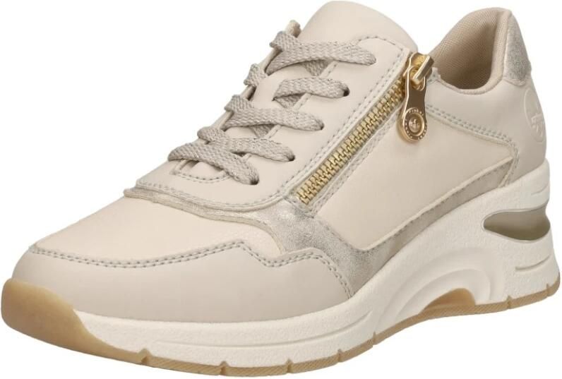 Rieker Sneakers met zijrits vrijetijdsschoen veterschoen smalle vorm - Foto 4