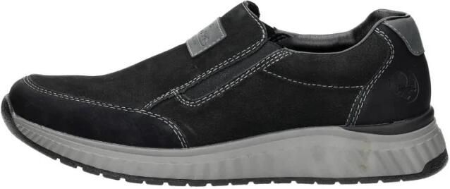 Rieker Blauwe Slip-On met Cognac Details Black Dames - Foto 8