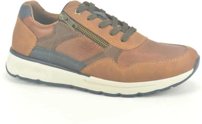Rieker Stijlvolle Cognac Runner Tiret