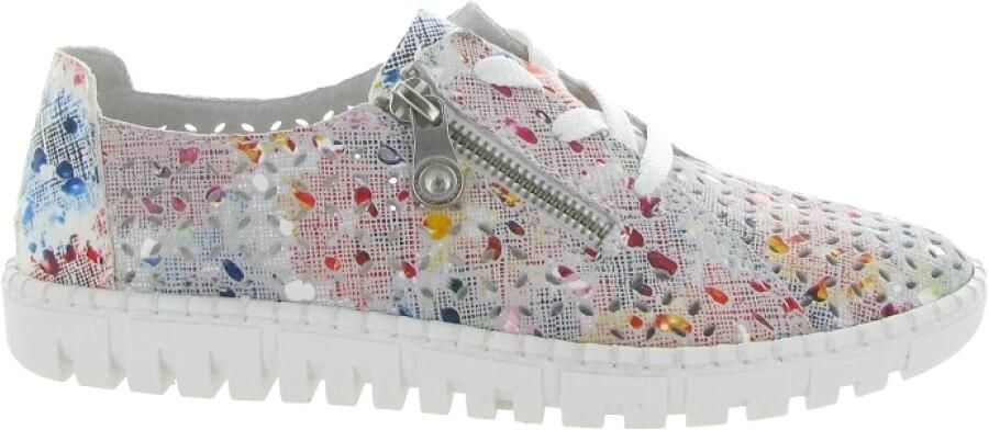 Rieker Sneakers met bloemenprint
