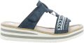 Rieker V02M6 Z6 Sandalen - Blauw