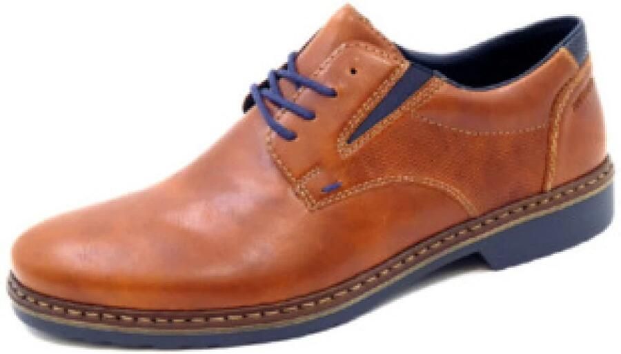 Rieker Veterschoenen met stretch-inzet vrijetijdsschoen lage schoen veterschoen
