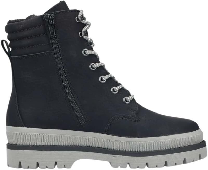 Rieker dames veterlaarzen enkellaarsjes warm gevoerd Y6225-00 zwart