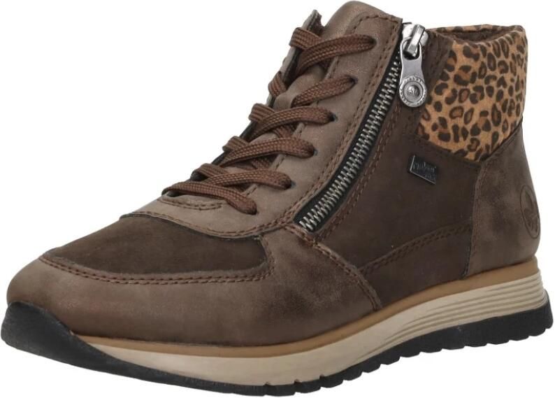 Rieker Veterschoenen Hoog Veterschoenen Hoog donkerbruin - Foto 7