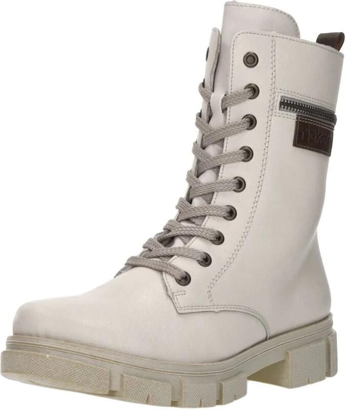 Rieker Veterschoenen Hoog Veterschoenen Hoog gebroken wit - Foto 3