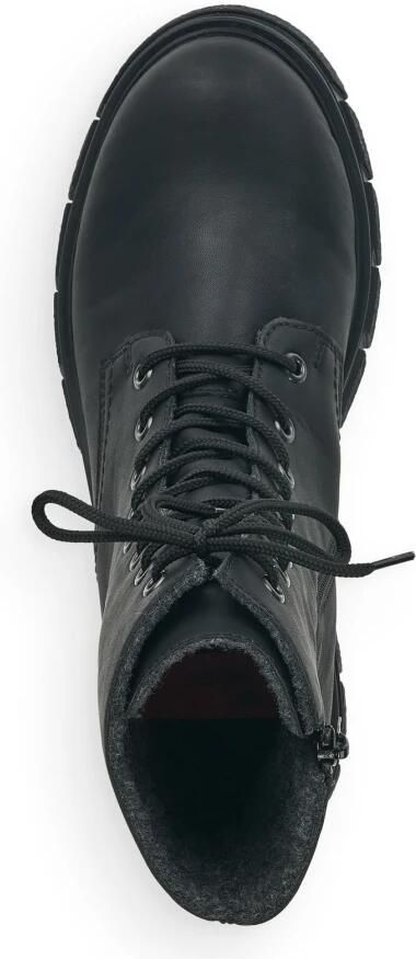 Rieker dames bikerboots enkellaars Z9120-00 zwart - Foto 7