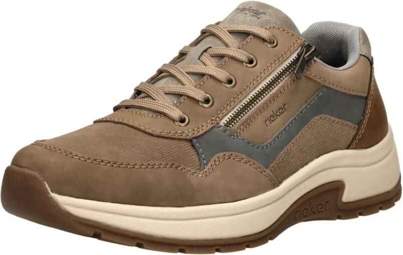 Rieker Veterschoenen Laag Veterschoenen Laag taupe - Foto 3