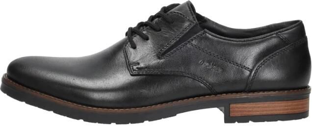 Rieker Klassieke leren veterschoen Black Heren - Foto 4