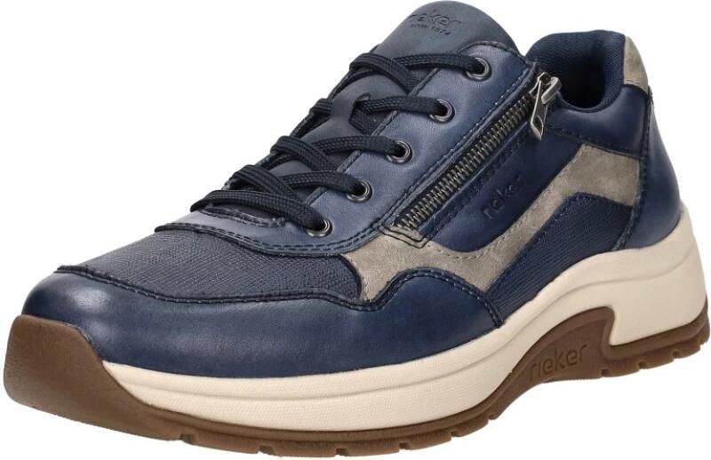 Rieker Sneakers Heren Blauw - Foto 2