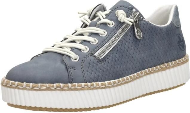 Rieker M2940-12 dames sneakers blauw - Foto 3
