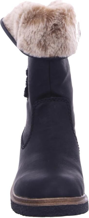 Rieker Winterlaarsjes winterlaarzen warme voering hakken met binnenrits - Foto 3