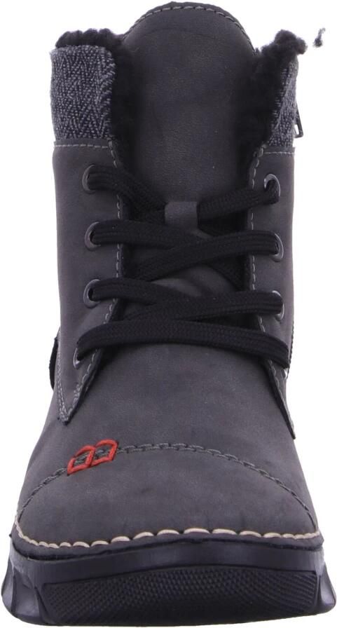 Rieker Winterlaarzen Veterboots enkellaarsjes casual boots met zachte schachtrand - Foto 2