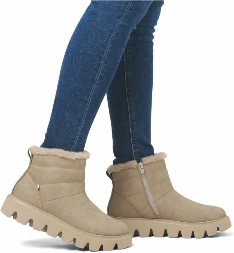 RRieker R-Rieker Winterlaarzen Instappers enkellaars met uitneembare zachte binnenzool - Foto 2