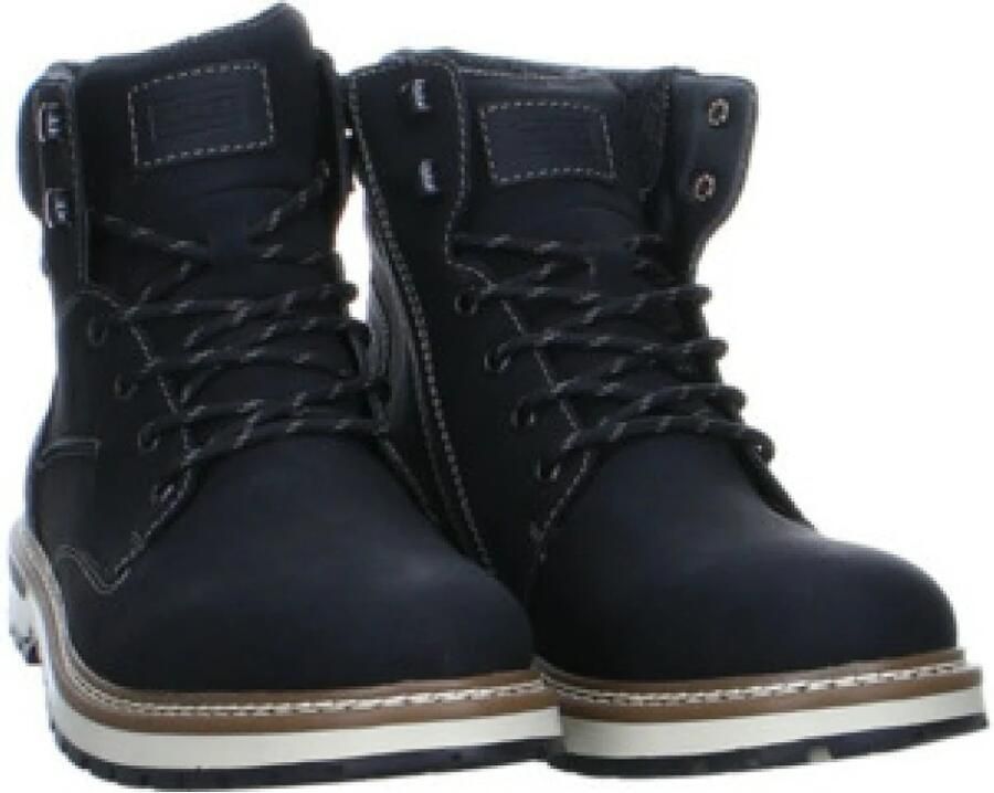 Rieker Warm Gevoerde Veterschoenen Black Heren - Foto 3