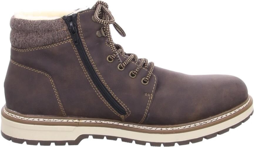 Rieker Boots 'Stiefelette Herren F3811 25 Kunststoff (Synthetik) in braun' bruin