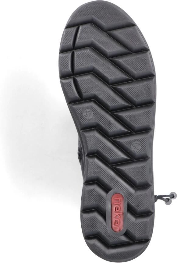 Rieker Veterlaarzen 'Stiefeletten Boot Damen Y9125-00 Kunststoff (Synthetik) in schwarz' zwart - Foto 11