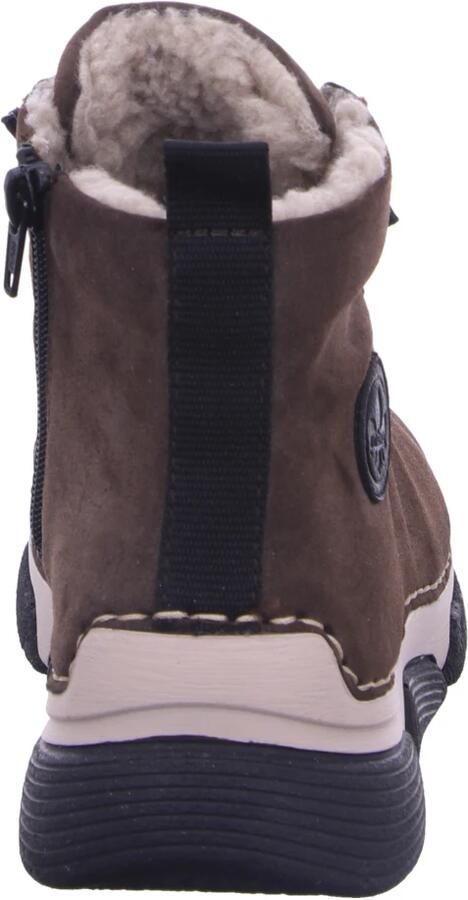 Rieker Winterlaarzen winter-enkellaars outdoorlaarzen warme voering met binnenrits