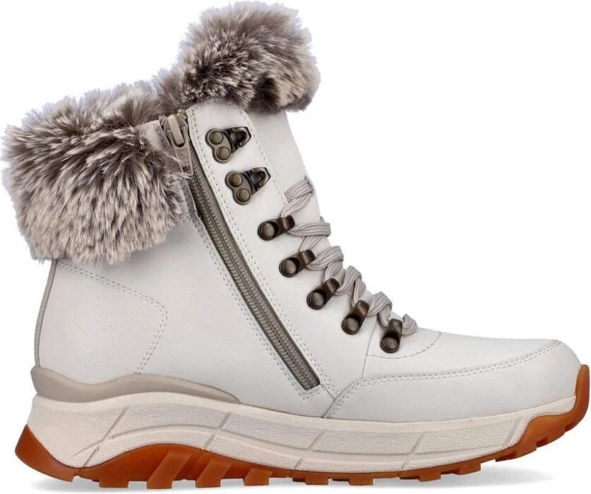 RRieker R-Rieker Winterlaarzen Hightop sneakers veterschoenen winterlaarzen met lamswolvoering