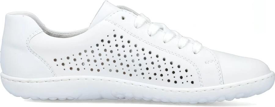 Rieker damesschoen lage veterschoen slip-on 52824-80 parelwit - Foto 4