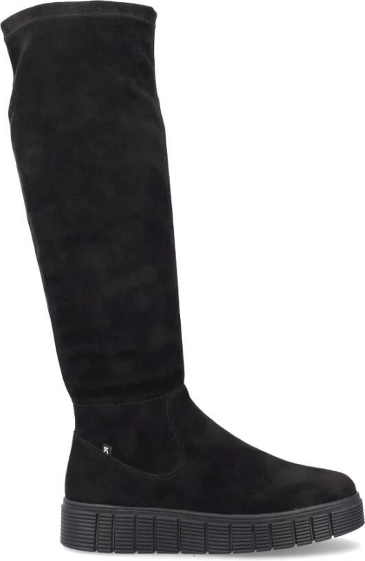 Rieker Sportieve Lange Laars voor Dames Zwart Dames - Foto 2