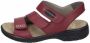 Rieker Rode Sandalen - Thumbnail 1