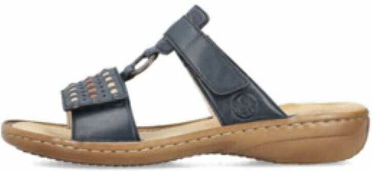 Rieker Sandalen met bandjes voor dames in effen kleur
