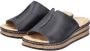 Rieker Slippers plateau zomerschoen pantoffels in klassieke look - Thumbnail 3
