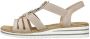 Rieker Sandalen zomerschoen sandaal sleehak met zomerse versiering - Thumbnail 2
