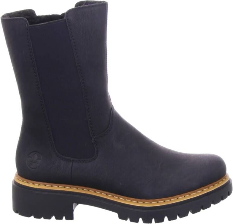 Rieker Slip-on laarzen met imitatiebont
