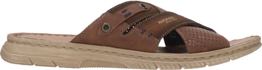 Rieker slipper Brown Heren