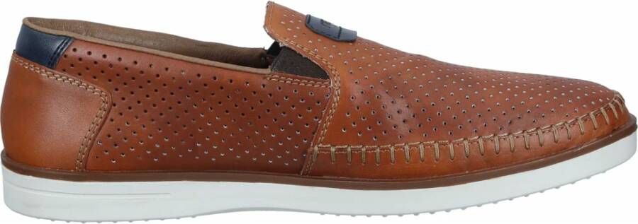 Rieker Instappers loafer instapschoen met kleine stretch-inzetten