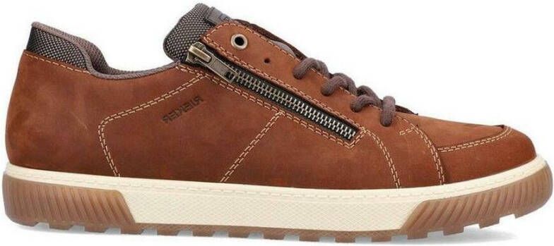 Rieker Bruine Low Top Sneakers voor Heren Bruin Heren