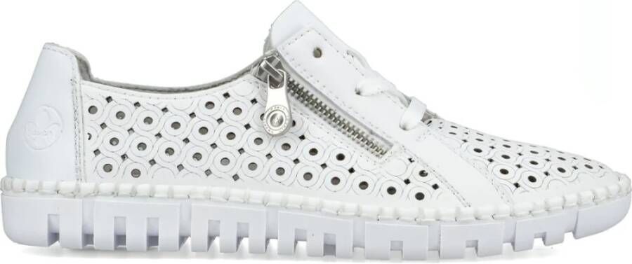 Rieker Sneakers met luchtdoorlatende perforatie